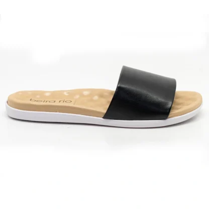 Sandália Feminina Slide Flat Beira Rio - Imagem 2