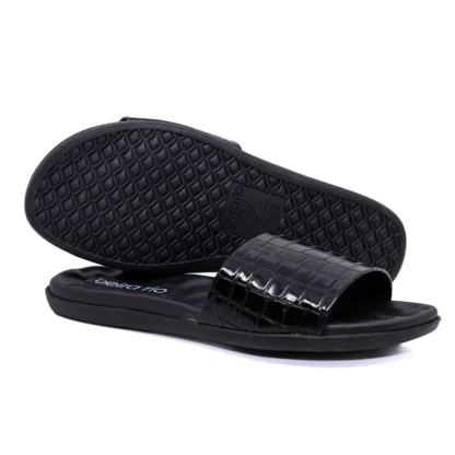 Sandália Feminina Slide Flat Beira Rio - Imagem 23