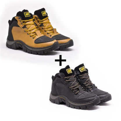 Kit 2 Bota Masculina Adv Cano Medio - Imagem 5