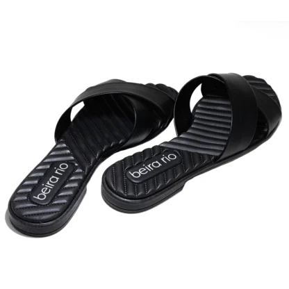 Chinelo Feminino Tiras Transpassadas Beira Rio - Imagem 4