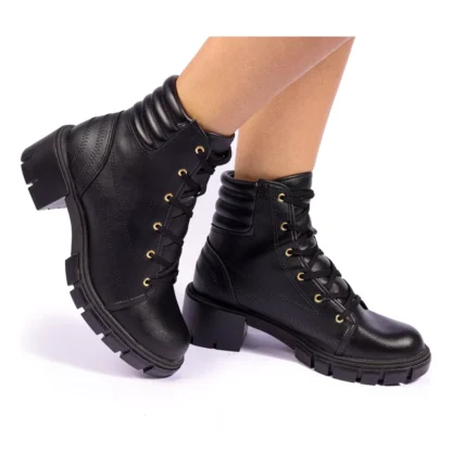 Bota Feminina Moleca Berlim Strech Confortável - Imagem 4