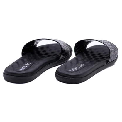 Sandália Feminina Slide Flat Beira Rio - Imagem 25